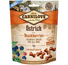 Carnilove Ostrich with Blackberries Crunchy Snack for Dogs 200g