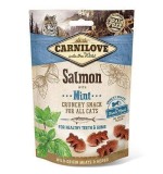 Carnilove Salmon with Mint Crunchy Snack for Cats 50g