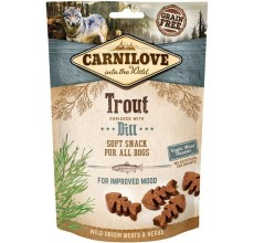 Carnilove Trout enriched with Dill Soft Snack for Dogs 200g