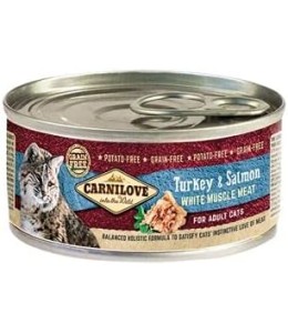 Carnilove Turkey & Salmon for Adult Cats (Wet Food Cans) 100g