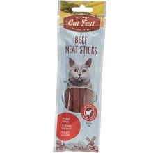Cat Fest Beef Meat Sticks Cat Treats - 45g
