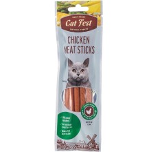 Cat Fest Chicken Meat Sticks Cat Treats - 45g