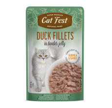 Cat Fest Duck Fillets In Tender Jelly For Cats 70g
