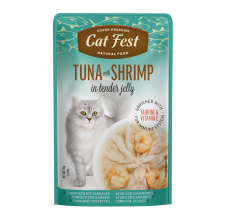 Cat Fest Tuna With Shrimp In Tender Jelly For Cats 70g
