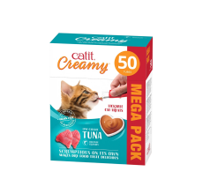 Catit Creamy Treats Mega Pack Tuna 50 tubes/box