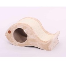 Catry Fish Shape Cat Tree With Scratcher 52X30X24Cm