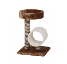 Catry Stylish Cat Tree With Scratch Post 45X45X69Cm[Dimension - 45X45X69Cm]