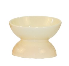 Ceramic whiskers Cat Bowl  - 10.5 x 10cm - Yellow