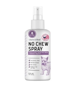 Chew & Heal - No Chew Dog & Cat Spray 8oz- 250gm