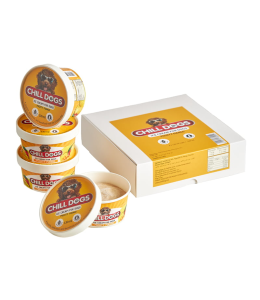 Chill Dogs Mighty Mango Box 4 Cups x 130ml Ice Cream for Dogs