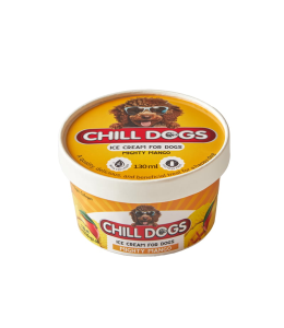 Chill Dogs Mighty Mango Cup 130ML Ice Cream for Dogs