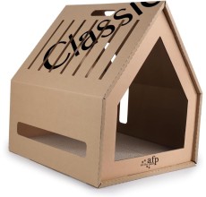 Classic Comfort - Home Sweet Home Cardboard Hideaway Scratcher