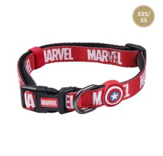 π·οΈ CLEARANCE SALE | Marvel Premium Dog Collar β XXS/XS, Superhero Style (Damaged Tag β 50% Off)