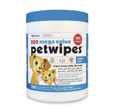 🏷️ CLEARANCE SALE | Petkin Extra Mega Valu Pet Wipes 200ct