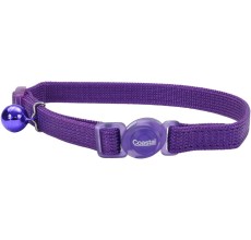 Coastal 3/8" Safecat Nylon Breakaway Collar Purple
