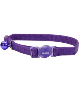 Coastal 3/8" Safecat Nylon Breakaway Collar Purple