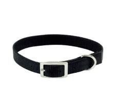 Coastal 3/8" Safety Cat Collar Black
