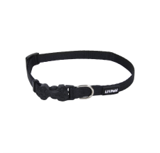 Coastal 5/16In Safe Cat Adj.Collar Black