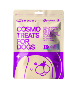 Cosmodog Lamb Sticks Dog Treats 250g