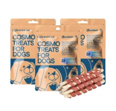Cosmopet Cosmodog Lamb Strip Doypack 100g