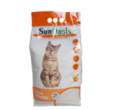 Sun Oasis Clumping Cat Litter – Calcium Bentonite, Odor Control