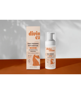 Divine Canine - Daily Foaming Paw Sanitizer - 3.4 fl oz \ 100 ml - 250g