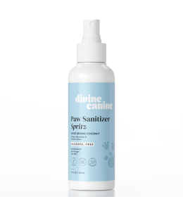 Divine Canine - Paw Sanitizer Spritz - Moisturizing with Coconut - 250g