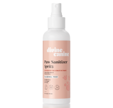Divine Canine - Paw Sanitizer Spritz - Moisturizing with Rosewater - 250g