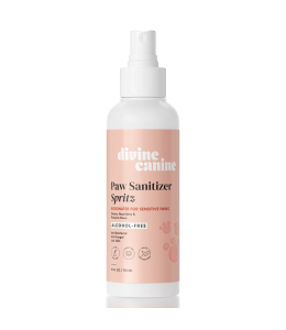 Divine Canine - Paw Sanitizer Spritz - Moisturizing with Rosewater - 250g