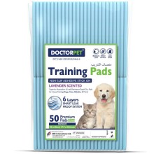 Doctor Pet Lavender Training Pads - 50ct - Medium - 45 x 60 cm