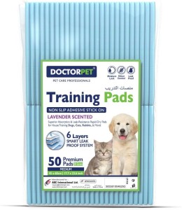 Doctor Pet Lavender Training Pads - 50ct - Medium - 45 x 60 cm