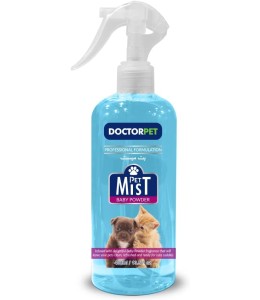 Doctor Pet Mist Baby Powder Fragrance for Dog and Cat - 400 ml