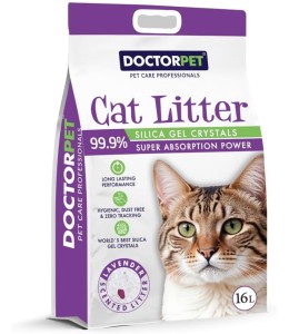 Doctor Pet Silica Gel Cat Litter 16L