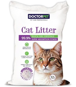 Doctor Pet Silica Gel Cat Litter 32L