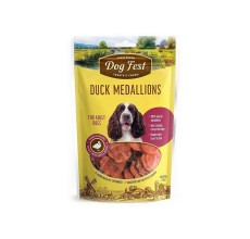 Dog Fest Duck Medallions for adult  Dog Treats - 90g