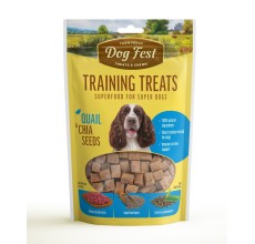 Dog Fest Training Treats with Quail & Chia Seeds 90g