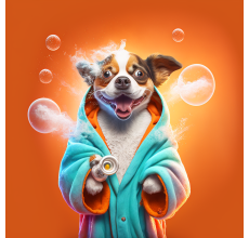 Dog Medium Basic Grooming (Mobile Grooming)
