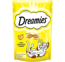 Dreamies Cat Food with Cheese 60g