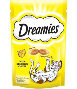 Dreamies Cat Food with Cheese 60g