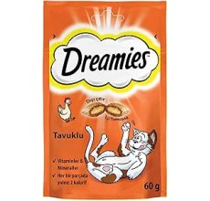 Dreamies Cat Food with Chicken 60g