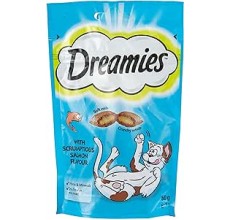 Dreamies Cat Food with Salmon 60g