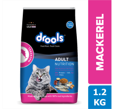 Drools Cat Mackerel Dry Food 1.2kg