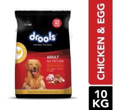 Drools Chicken and Egg Adult Dry Dog Food, 10kg