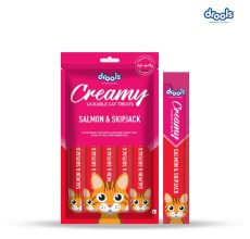 Drools Creamy Salmon&Skipjack (5x15g)