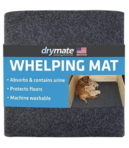Dry Mate Whelping Mat Charcoal Grey 48X100 In