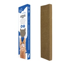 Duvo+ Cardboard Cat Scratching Post with Catnip