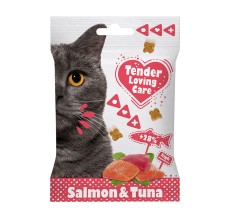 Duvoplus TLC Soft Cat Snack Salmon & Tuna 50g