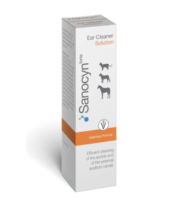 Sanocyn Dogs and Cats Ear Care - HOCL latest technology solution (75 ml) - Made in Austria