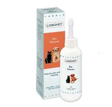 Loxovet Ear Cleaner for Dogs and Cats with Natural Ingredients (100 ml) - Made in Austria