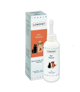 Loxovet Ear Cleaner for Dogs and Cats with Natural Ingredients (100 ml) - Made in Austria